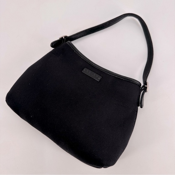 Vintage Y2K Coach Black Polyurethane Small Handbag Bag 6236 - Picture 8 of 8